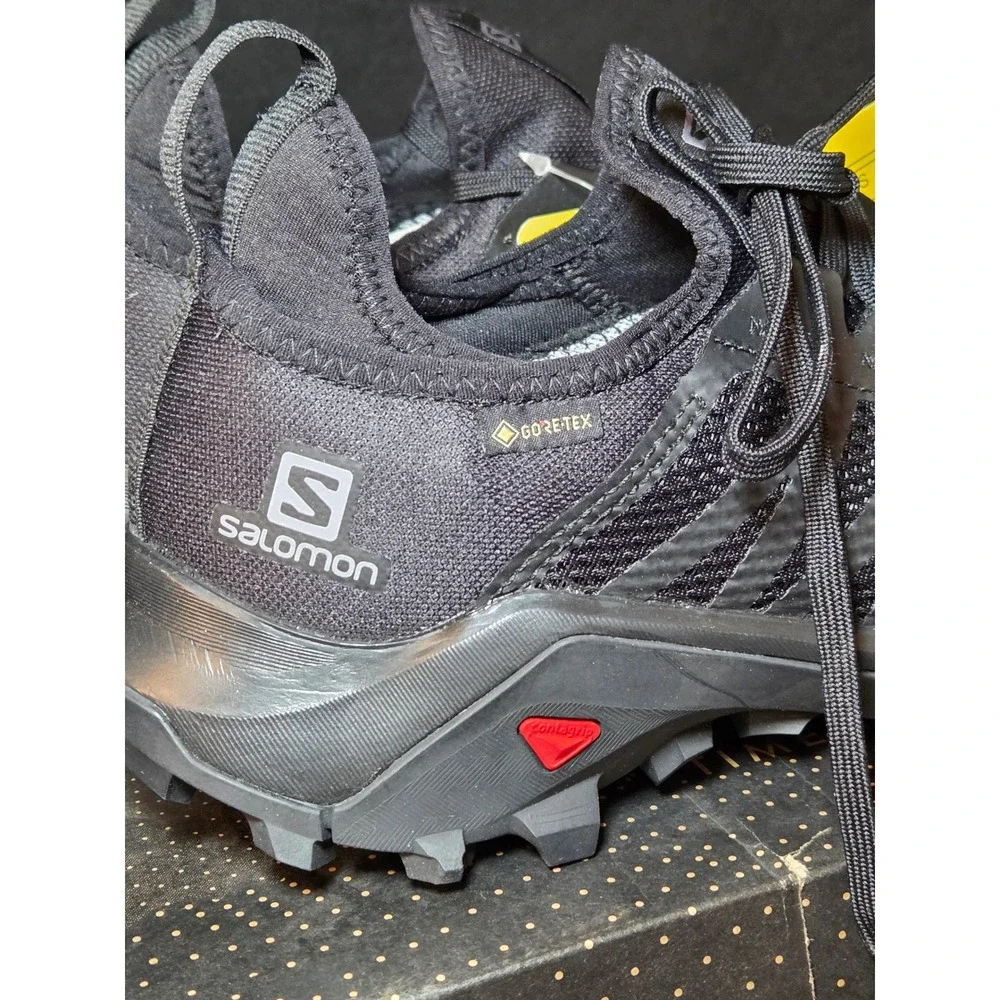 Salomon‎ Madcross GTX W Womens Trail Running Shoes Black Gore-Tex 414447 Size 7